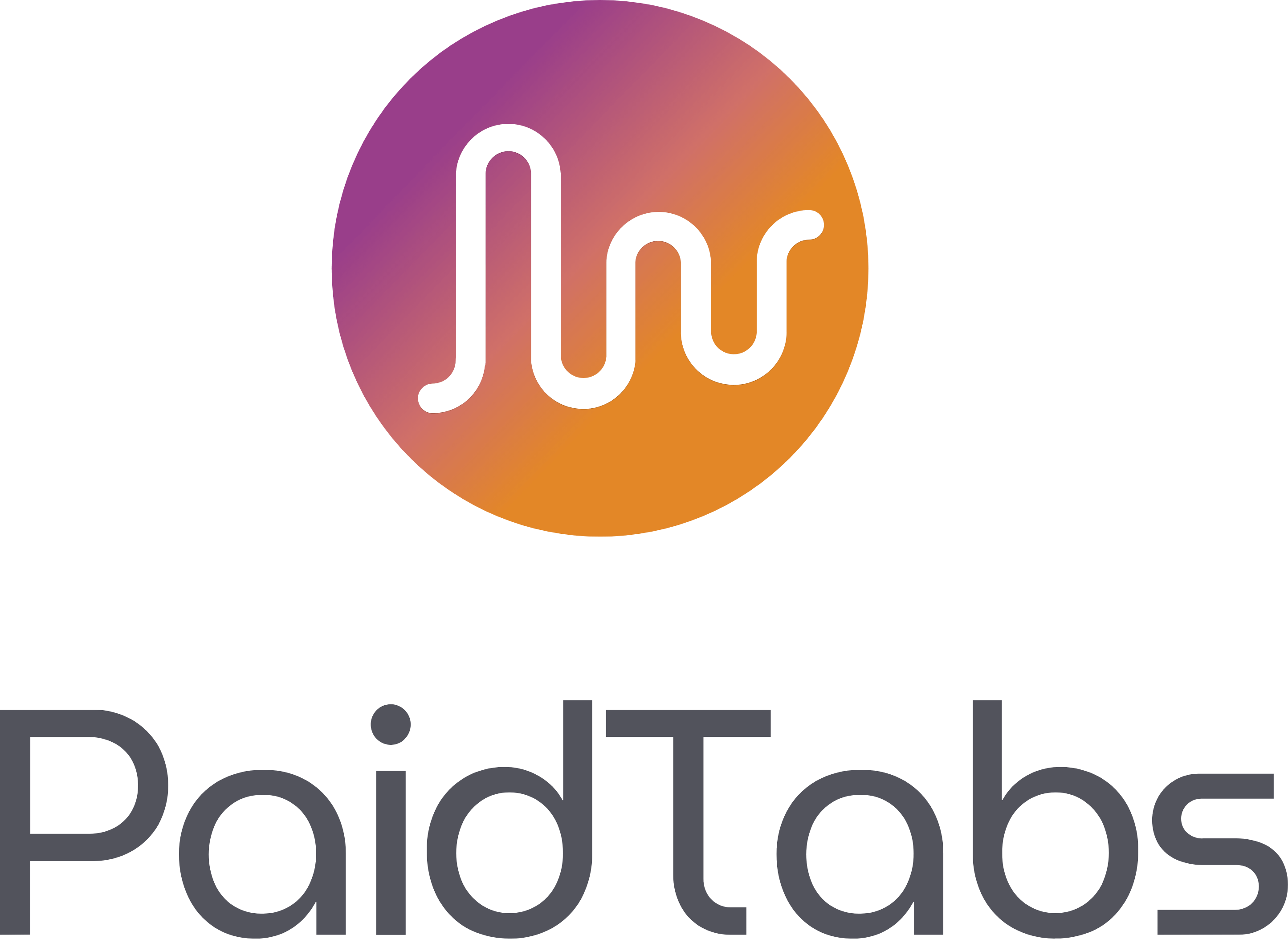 Download PaidTabs logo vertical png